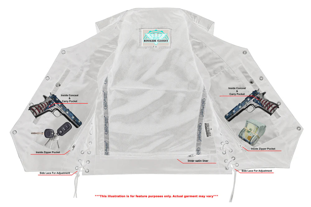 RC201  Women's 6 Pocket Utility Vest