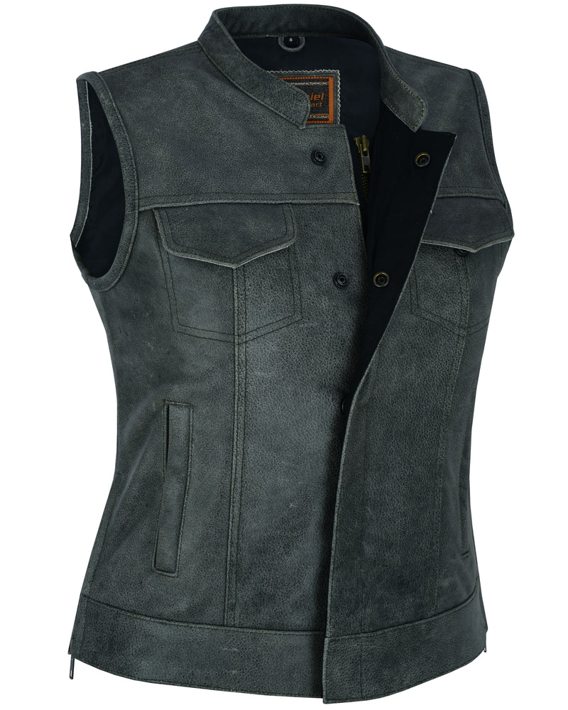 RC229  Women's Premium Single Back Panel Concealment Vest - GRAY