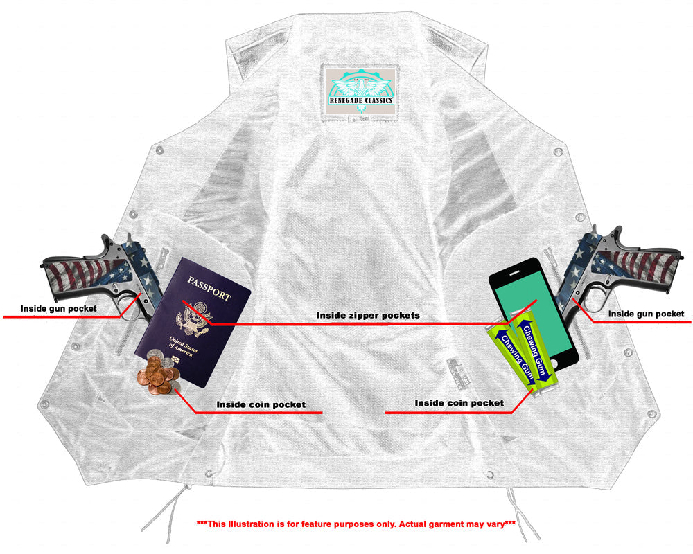 RC144TALL Men's Ten Pocket Utility Vest - TALL