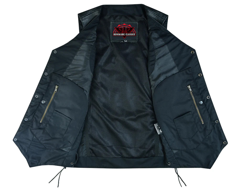 RC144TALL Men's Ten Pocket Utility Vest - TALL