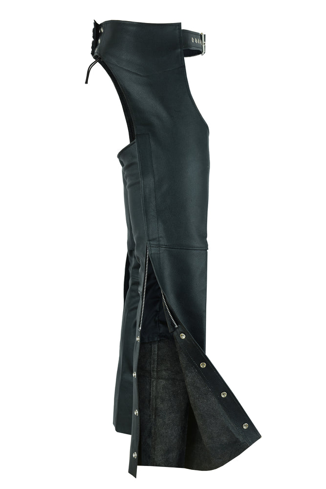 RC400 Unisex Basic Coin Pocket Leather Chaps