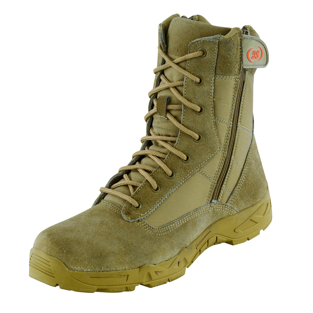 RC9783 Men's 9'' Desert Sand Tactical Boots
