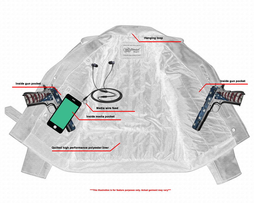 RC761 Motorcycle Armored Classic Biker Leather Jacket