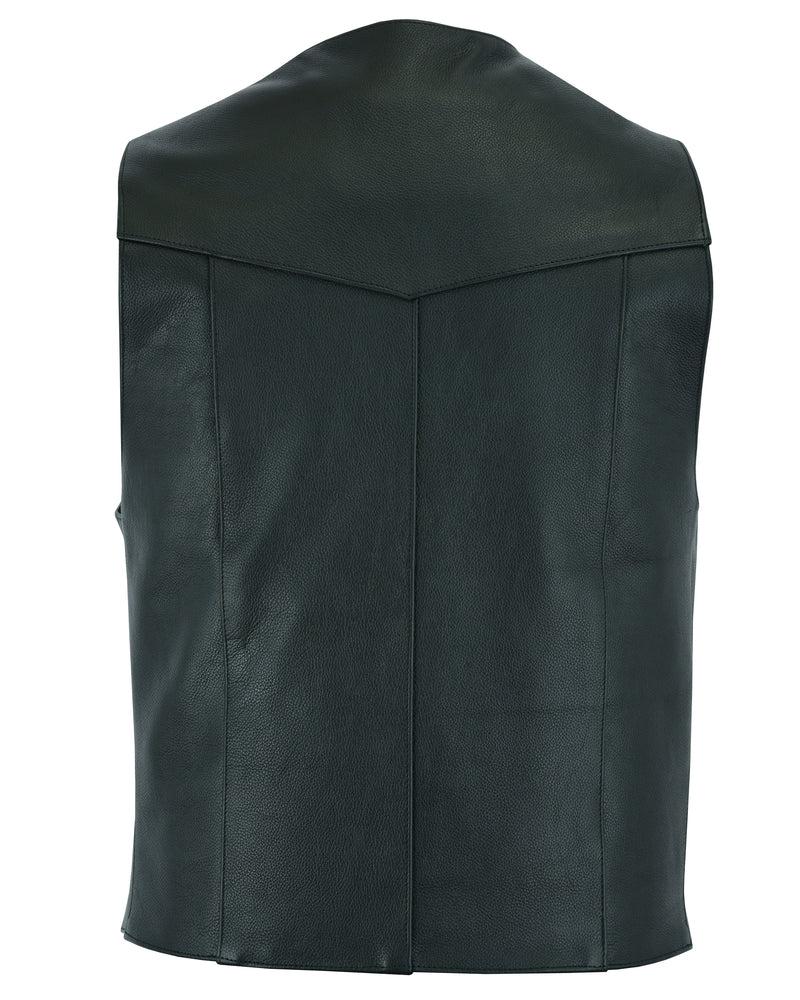 RC104 Men's Plain Side Economy Vest