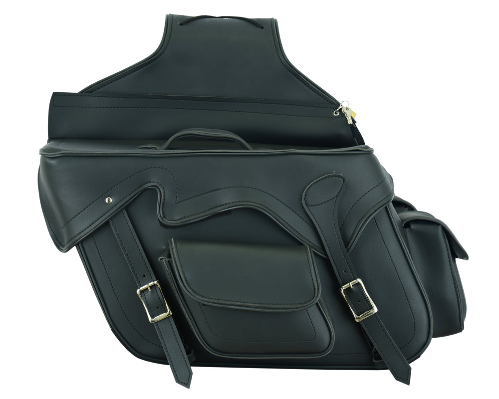 RC322 Two Strap Saddle Bag