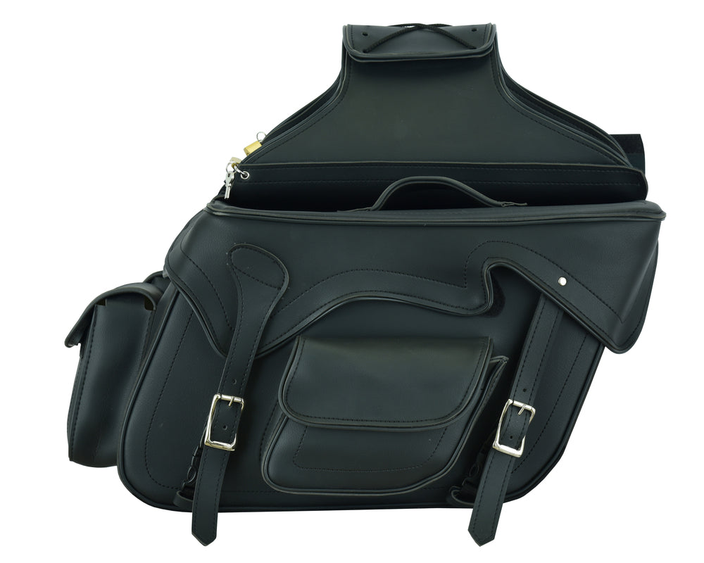 RC322 Two Strap Saddle Bag