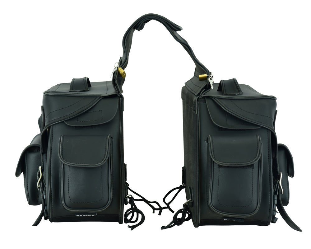 RC322 Two Strap Saddle Bag