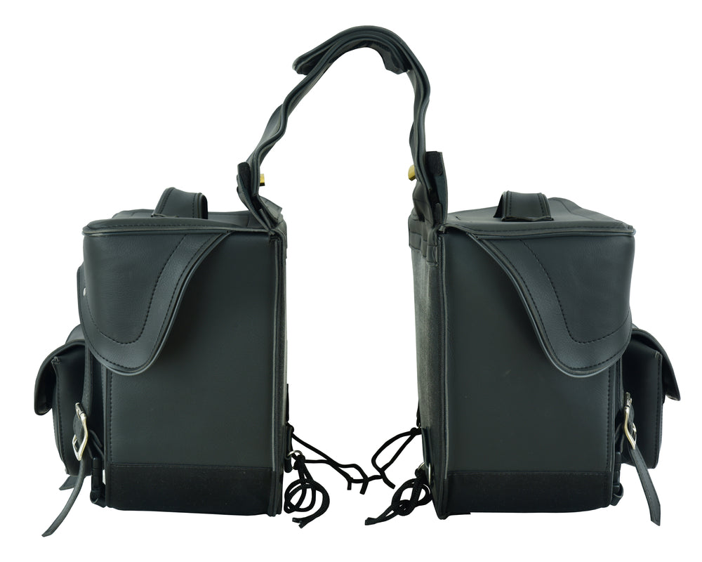 RC322 Two Strap Saddle Bag