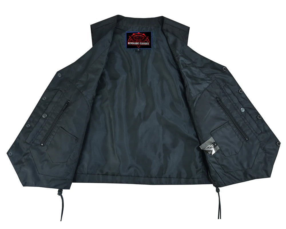 RC113 Men's Textile Ten Pocket Utility Vest