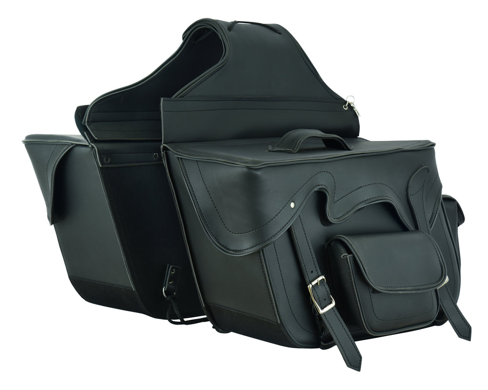 RC322 Two Strap Saddle Bag