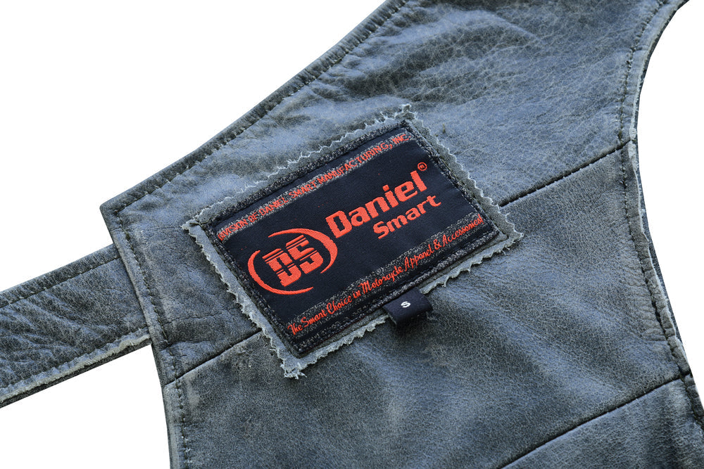 RC413 Unisex Double Deep Pocket Thermal Lined Chaps - GRAY