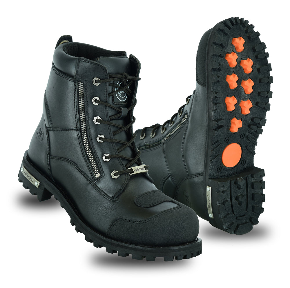 RC9741 Men's Side Zipper Waterproof Ankle Protection Boots