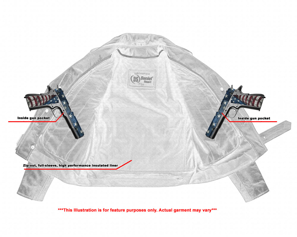 RC831 Women's Classic Side Lace Police Style M/C Jacket