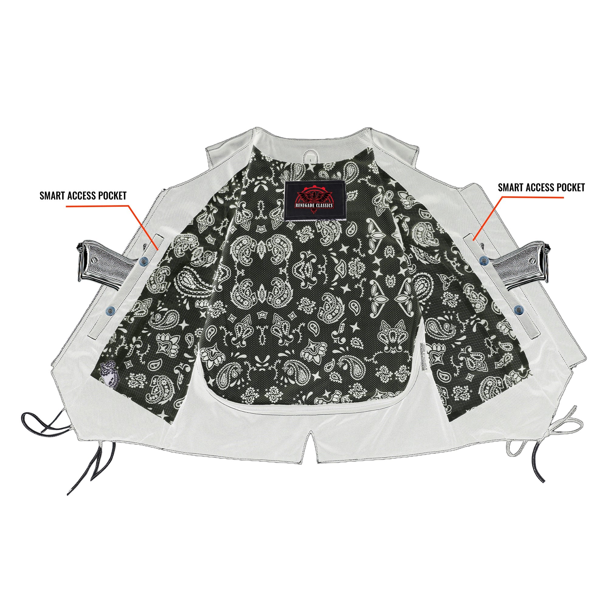 Night Edge Black Ladies Vest